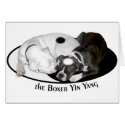 The Boxer Yin Yang Card