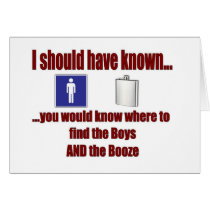 The Boys AND The Booze! Cards