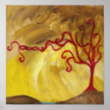 THE BRAIDED RED TREE posters