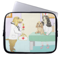 The Brave Little Patient Laptop Computer Sleeves
