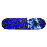 The Bread of Life Blue with Jesus Skate Boards