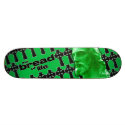 The Bread of Life Green with Jesus skateboards