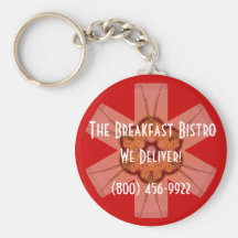 The Breakfast Bistro Key Chains