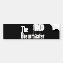 The Brewmaster Bumper Sticker