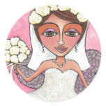 The Bridal Fairy & Roses - stickers
