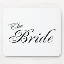 The Bride (Blk) Mouse Mat