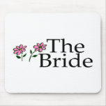 The Bride (Flowers) Mousepad