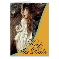 The Bride - Keep The Date Card