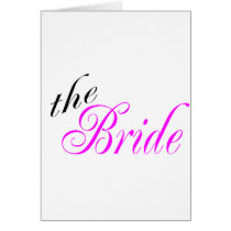 The Bride (Pink) Card