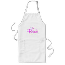The Bride (Script Pink) Aprons