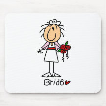 The Bride Tshirts and Gifts Mouse Pads