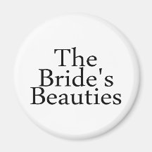 The Brides Beauties 2 Refrigerator Magnets