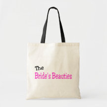 The Brides Beauties Black and Pink Bags