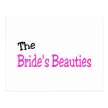 The Brides Beauties (Pink and Black) Postcard