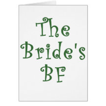 The Brides BF Card