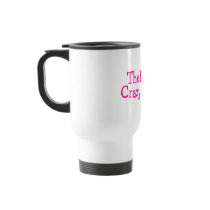 The Brides Crazy Bitches Pink Mug