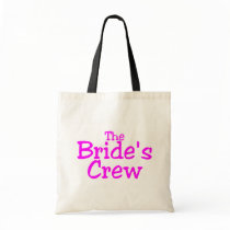 The Brides Crew (Pink) Canvas Bag