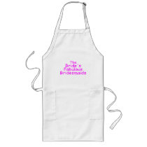 The Brides Fabulous Bridesmaids (Pink) Aprons