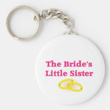 The Bride's Little Sister Keychain