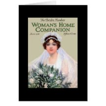 The Bride's Number Greeting Card