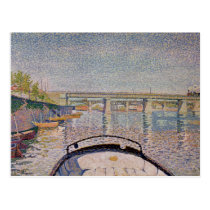 The Bridge at Asnieres, 1888 postcards