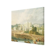 The British Residency at Hyderabad in 1813, from V canvas prints