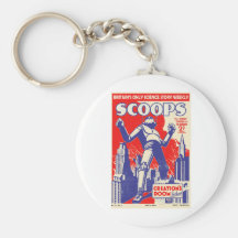 The British Robots Are coming! Key Chain
