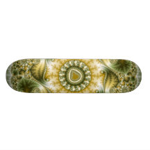 The Broccolator - Fractal Art Skateboard