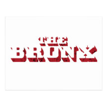 The Bronx Big Letter Postcard
