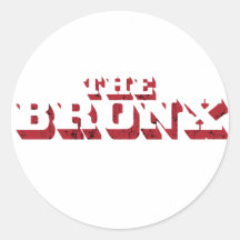 The Bronx Big Letter Sticker
