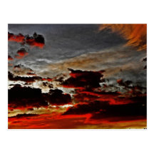 The Brooding Sky Postcard
