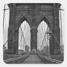 The Brooklyn Bridge in New York City Sticker