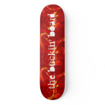the buckin' board 8.5 inch competition skateboard