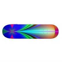 The Budding of Spring Fractal Skateboard