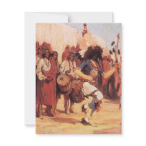 The Buffalo Dance by Gerald R. Cassidy Personalized Invitations