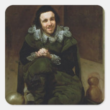 The Buffoon Calabacillas, mistakenly Sticker