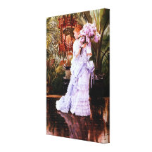 The Bunch Of Lilacs  ~ James Tissot Gallery Wrap Canvas