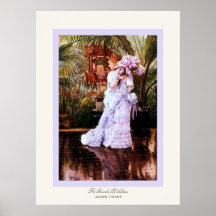 The Bunch Of Lilacs ~ James Tissot ~ Fine Art Posters