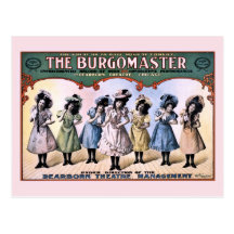 The Burgomaster Great up to date musical Post Card