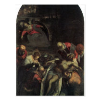The burial by Tintoretto postcards