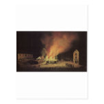 The Burning of the Harbour Master's House Postcards