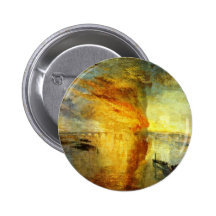 The Burning Of The Houses Of Parliament, The Burn Pinback Button