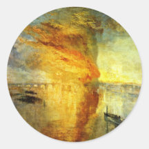 The Burning Of The Houses Of Parliament, The Burn Stickers