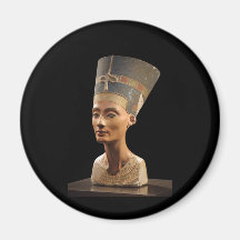The Bust of Queen Nefertiti Refrigerator Magnets
