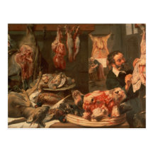 The Butcher's Shop Post Card