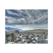 The Buttermilks, Bishop, CA Stretched Canvas Prints