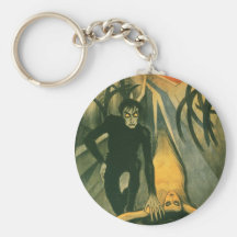 The Cabinet of Dr Caligari movie poster Keychains