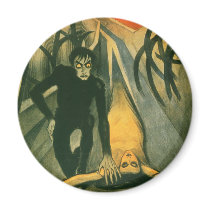 The Cabinet of Dr Caligari movie poster Refrigerator Magnets