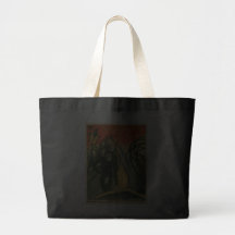 The Cabinet of Dr Caligari movie poster Tote Bags
