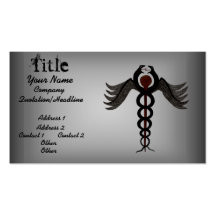 The Caduceus Business Card